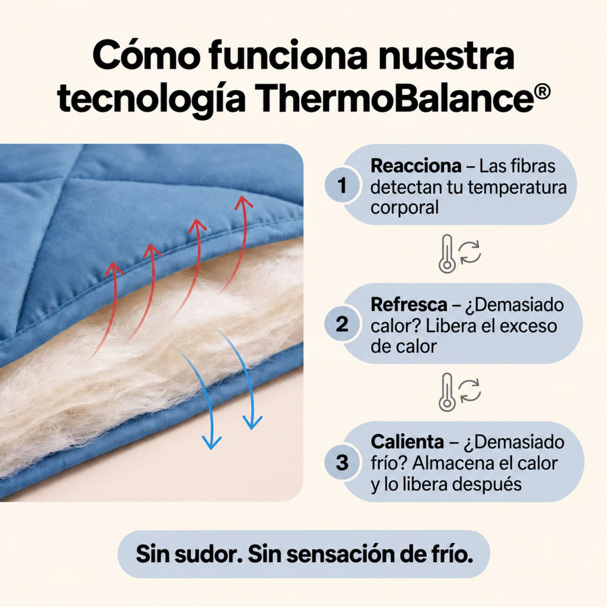 Edredón Bare® 2 en 1 que elimina la necesidad de sábanas