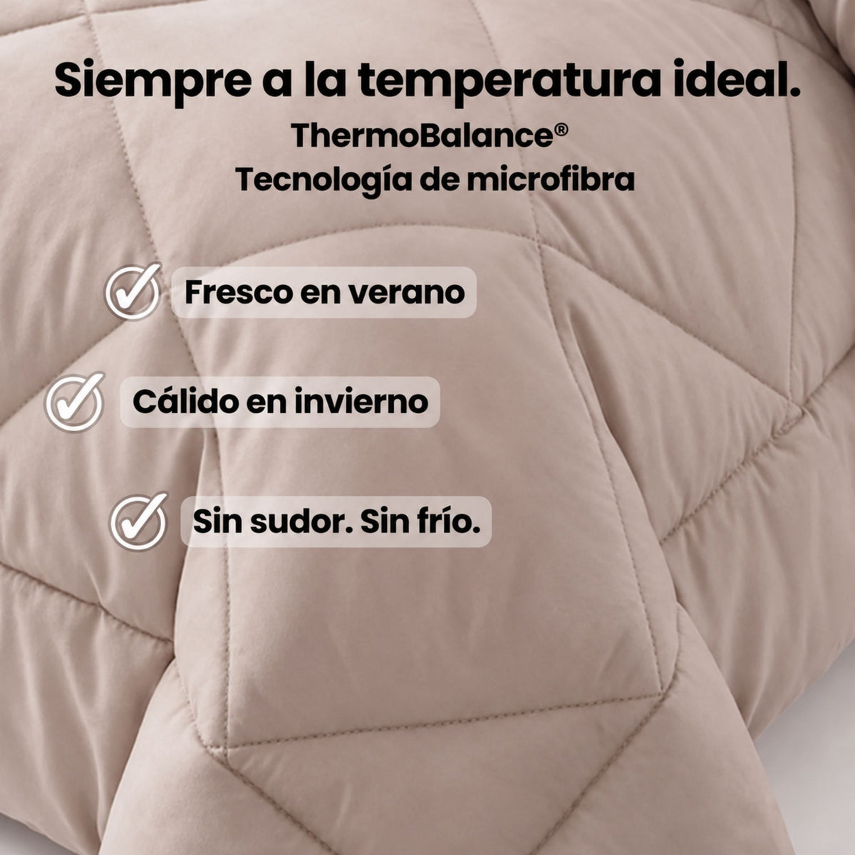 Edredón Bare® 2 en 1 que elimina la necesidad de sábanas